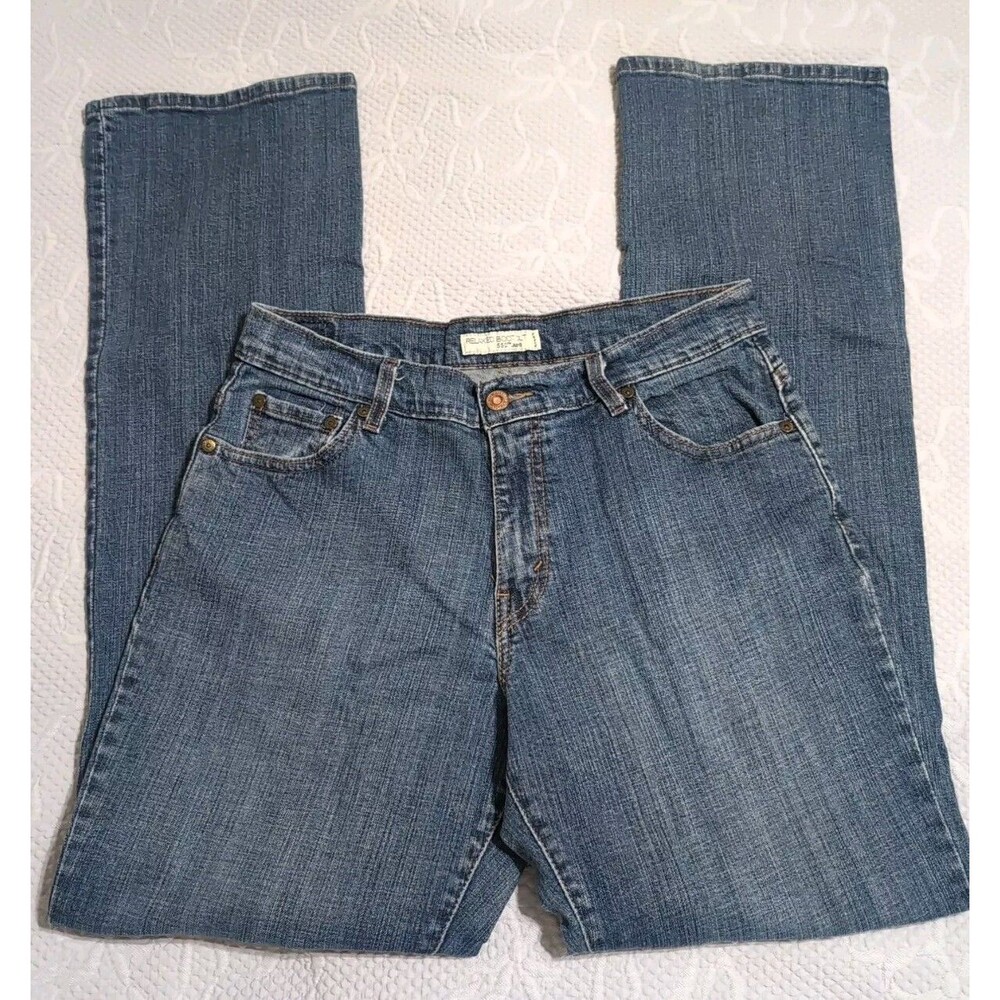 Levi's 12 Long (30 X 32) 550  Stretch Y2K Relaxed Bootcut Red Tab Women's